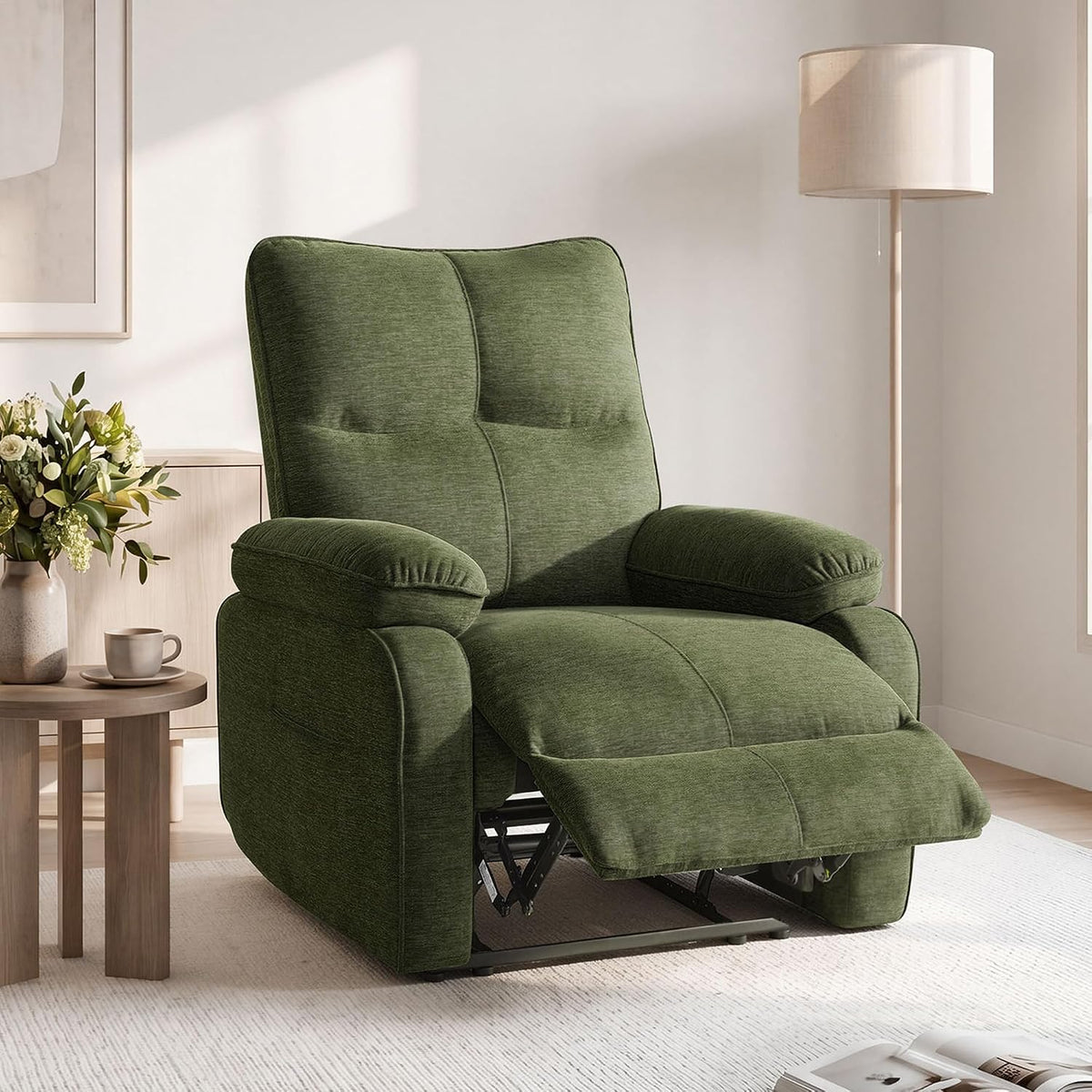 Green Wall Hugger Recliner
